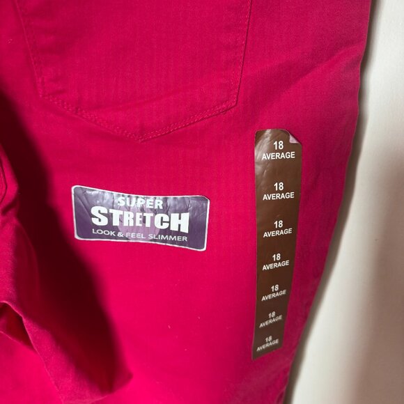 GLORIA VANDERBILT SADIE JEANS NWT SLIM SZ 18 A STRETCH MODERN SLIM - Picture 4 of 8